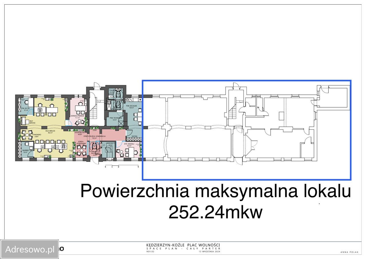 Lokal Kędzierzyn-Koźle, pl. Wolności. Zdjęcie 5