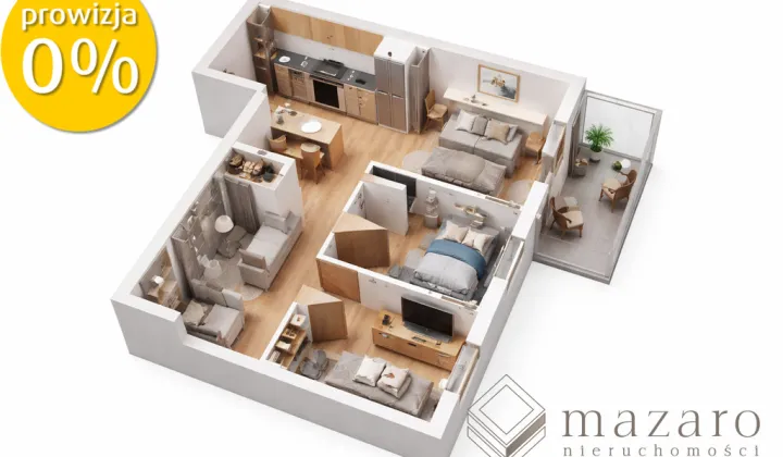 Mieszkanie 3-pokojowe Bydgoszcz