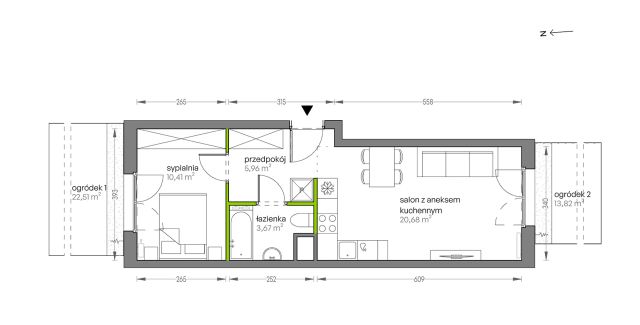 Mieszkanie 2-pokojowe Kraków Płaszów, ul. Myśliwska. Zdjęcie 25