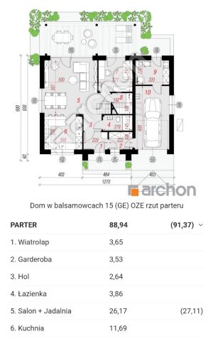 dom wolnostojący, 5 pokoi Gulczewo, ul. Jodłowa. Zdjęcie 17