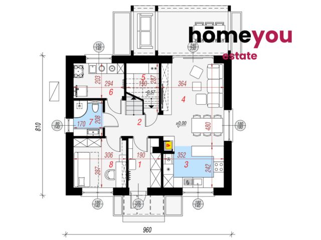 dom wolnostojący, 4 pokoje Zborowice. Zdjęcie 14