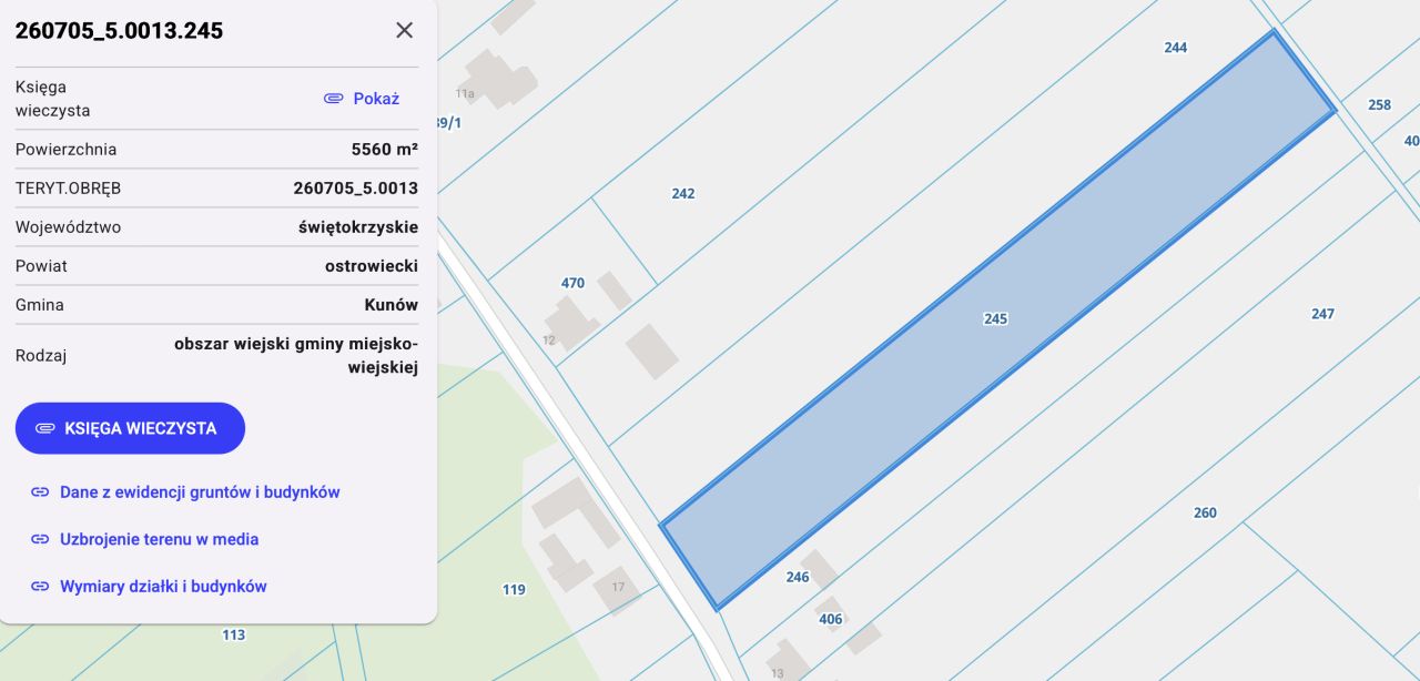 Działka rolno-budowlana Nietulisko Małe. Zdjęcie 5