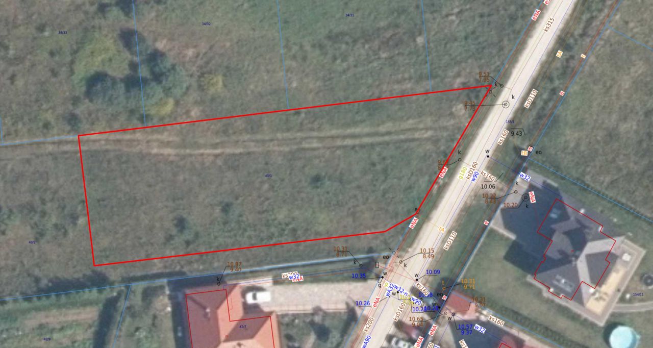 Działka budowlana Wodnica, ul. Głogowa