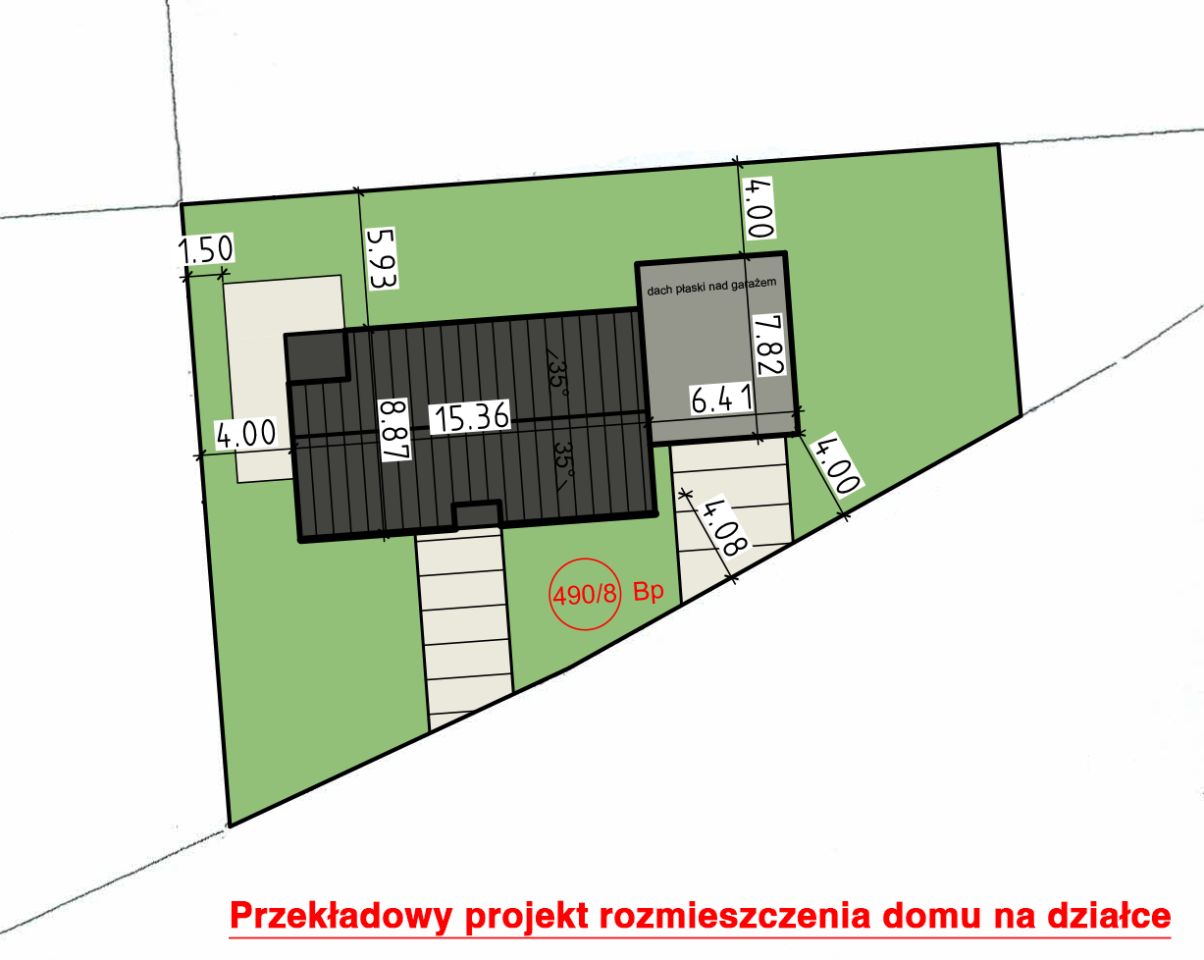 Działka budowlana Zielona Góra Przylep, ul. Orzechowa. Zdjęcie 7