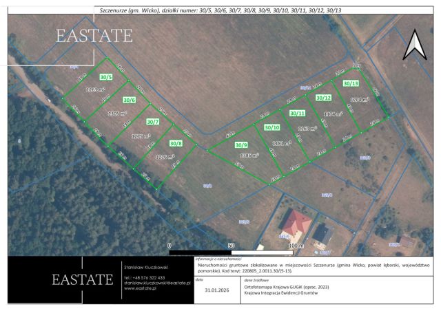 Działka budowlana Szczenurze. Zdjęcie 3