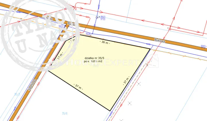 Działka Zdroisko, ul. Bukowa