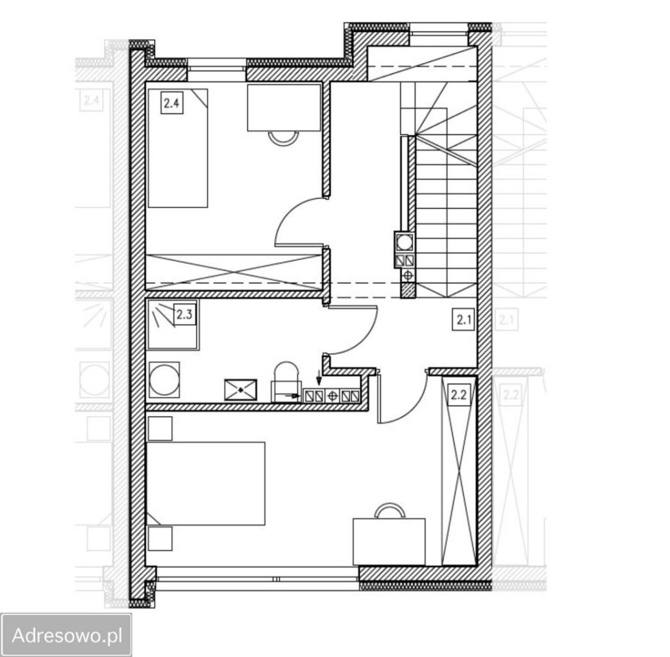 dom szeregowy, 4 pokoje Rączna. Zdjęcie 13