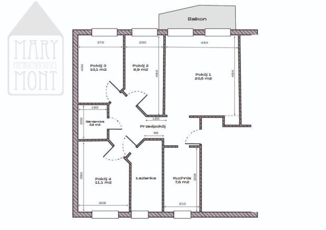 Mieszkanie 4-pokojowe Warszawa Ochota, ul. Opaczewska. Zdjęcie 12