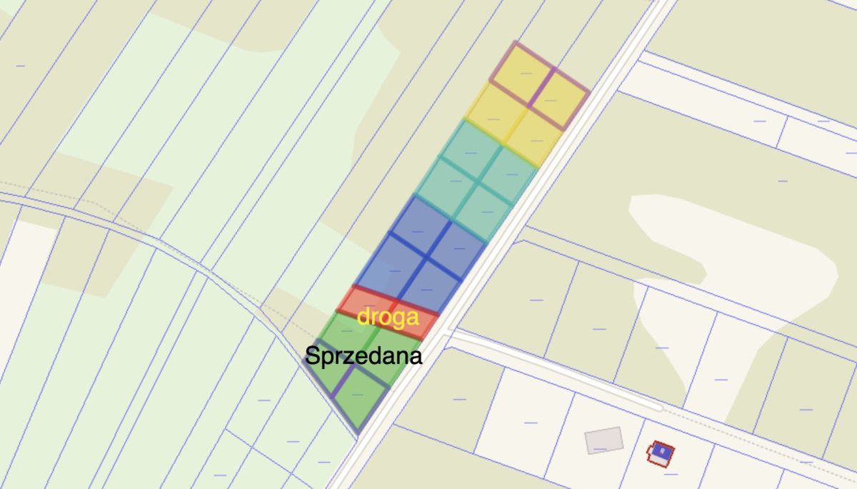 Działka budowlana Żanęcin, ul. Gościniec. Zdjęcie 2