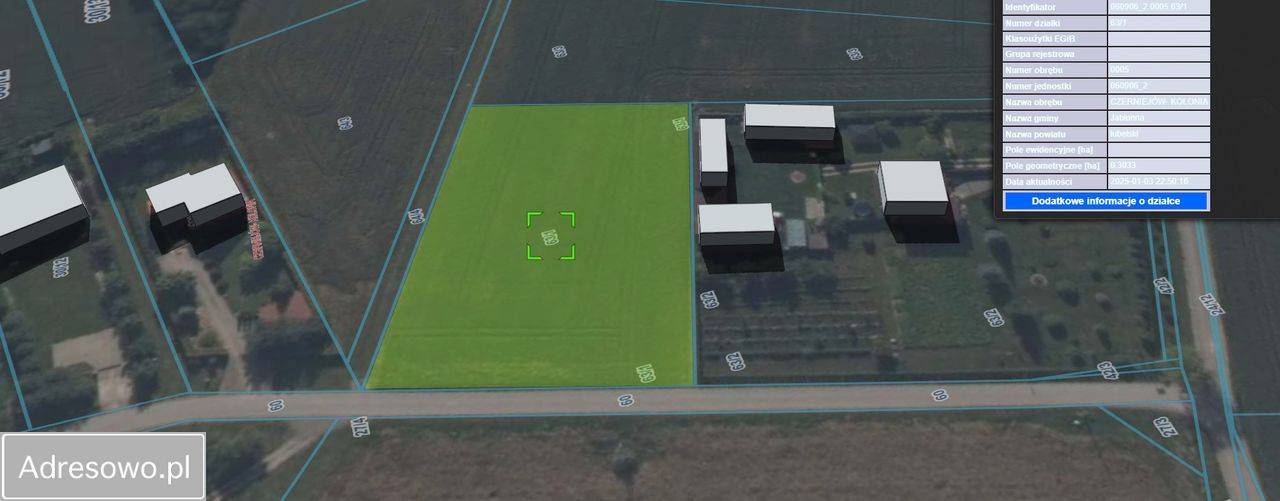 Działka budowlana Czerniejów-Kolonia. Zdjęcie 5