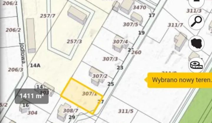 Działka Biała Podlaska, ul. Łowiecka