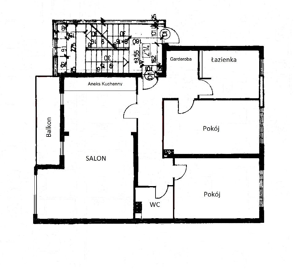 Mieszkanie 3-pokojowe Tczew Centrum, ul. Ignacego Paderewskiego. Zdjęcie 4