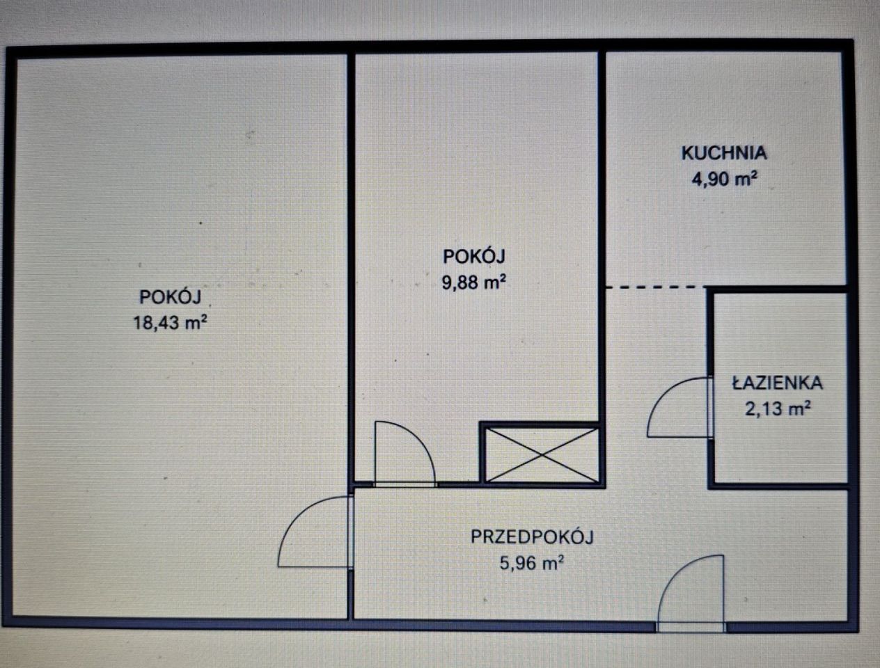 Mieszkanie 2-pokojowe Lublin, ul. Sokola. Zdjęcie 4