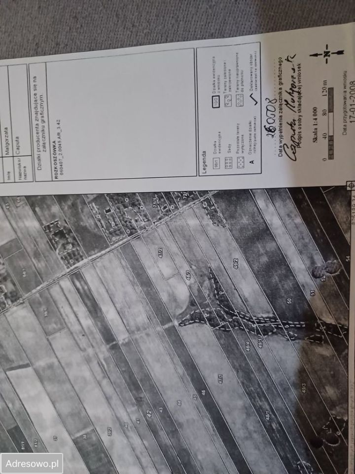 Działka rolna Rozkoszówka. Zdjęcie 9