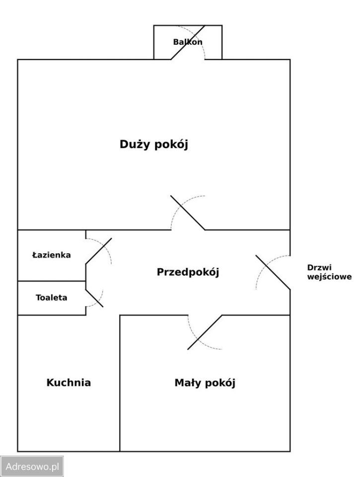 Mieszkanie 2-pokojowe Grodków, ul. Grenadierów. Zdjęcie 2
