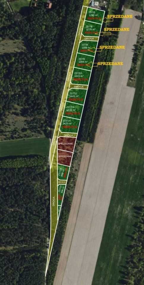 Działka budowlana Zalesna. Zdjęcie 5