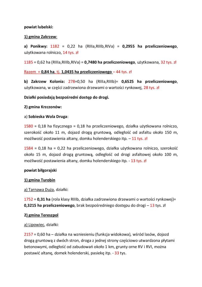 Działka rolna Ponikwy. Zdjęcie 3