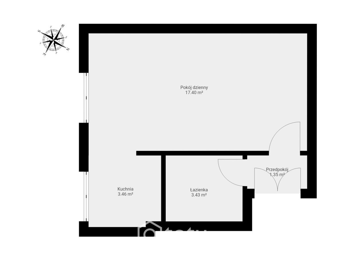 Mieszkanie 1-pokojowe Warszawa Włochy, ul. Czesława Kłosia. Zdjęcie 8