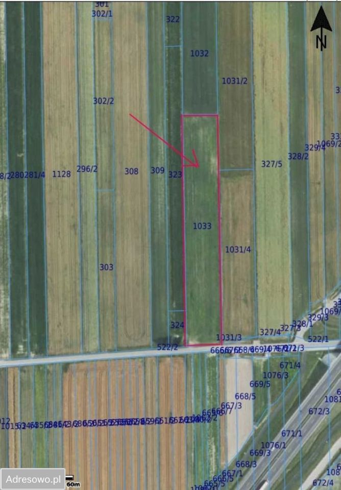 Działka rolna Wilkołaz Trzeci