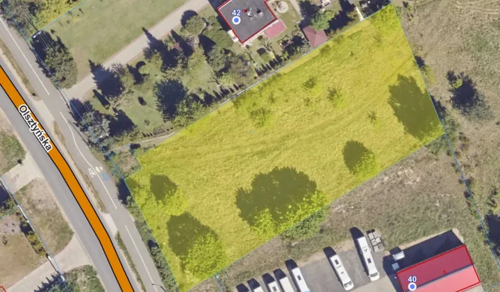 Działka budowlana Nidzica, ul. Olsztyńska