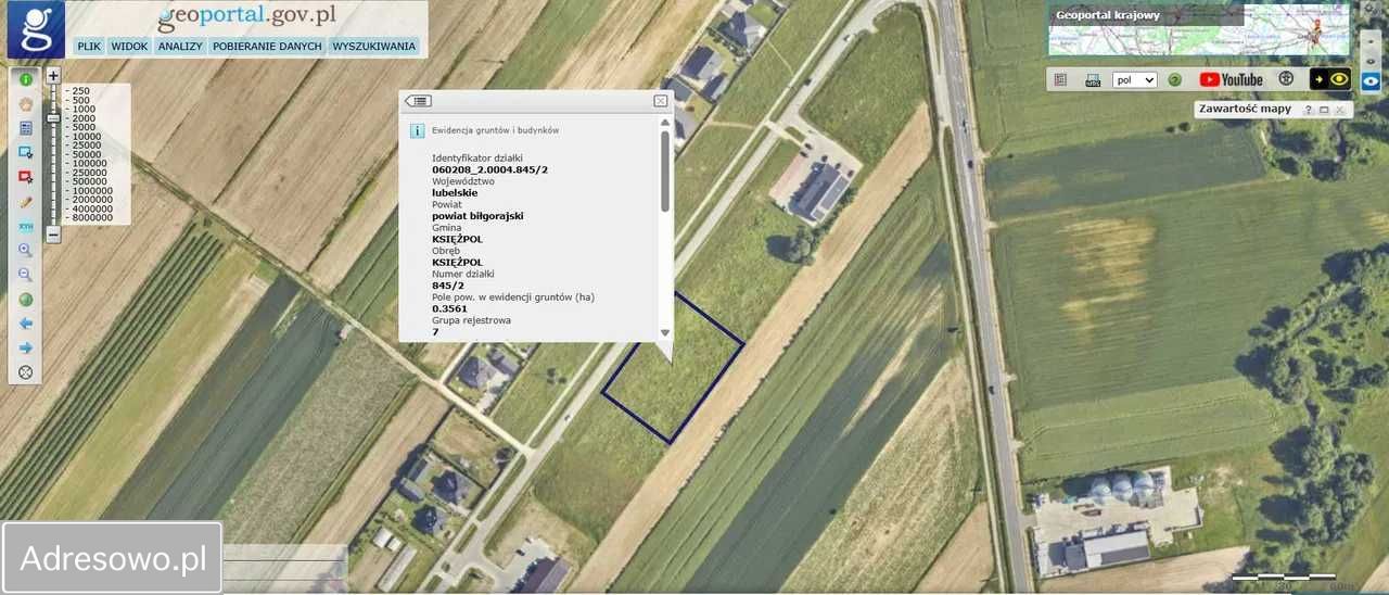 Działka inwestycyjna Księżpol. Zdjęcie 1