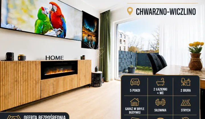 dom szeregowy, 7 pokoi Gdynia Chwarzno-Wiczlino, ul. Oleńki Billewiczówny