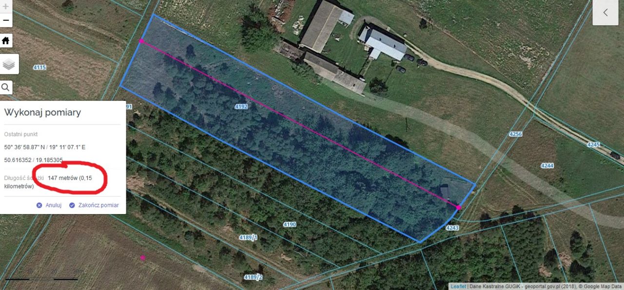 Działka rolno-budowlana Koziegłowy Rosochacz, ul. Porajska. Zdjęcie 4