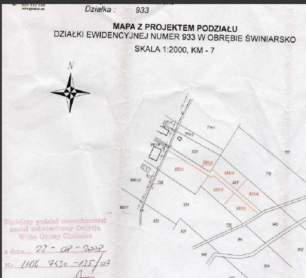 Działka budowlana Świniarsko, ul. Papieska. Zdjęcie 2