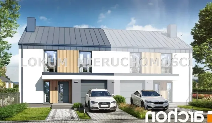 bliźniak, 5 pokoi Pawłowice