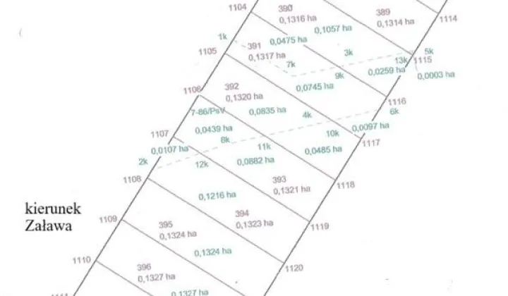 Działka budowlana Cukrówka