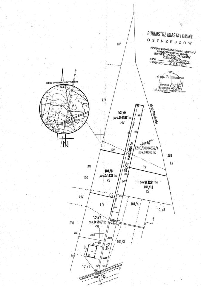 Działka budowlana Siedlików. Zdjęcie 7