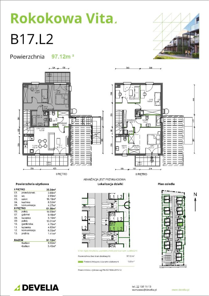 Mieszkanie 4-pokojowe Warszawa Bielany, ul. Rokokowa. Zdjęcie 8