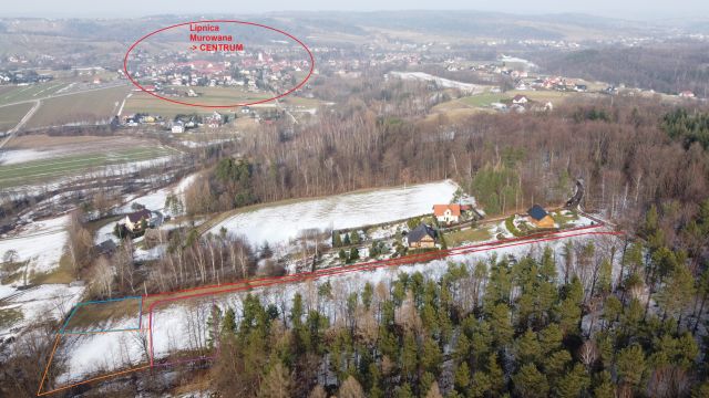Działka budowlana Lipnica Murowana Podlas. Zdjęcie 1