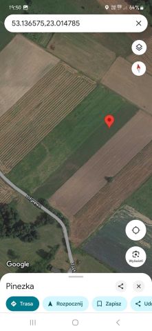 Działka rolna Sienkiewicze. Zdjęcie 1