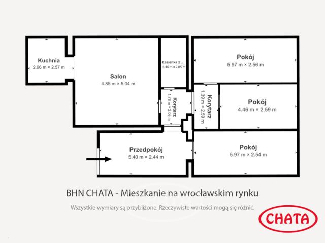 Mieszkanie 4-pokojowe Wrocław Stare Miasto, ul. Ofiar Oświęcimskich. Zdjęcie 18