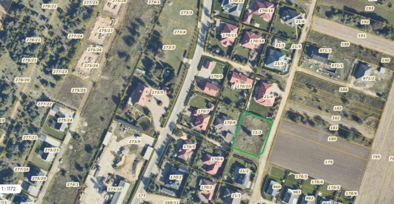 Działka budowlana Węglew Węglew-Kolonia, ul. Jodłowa. Zdjęcie 1