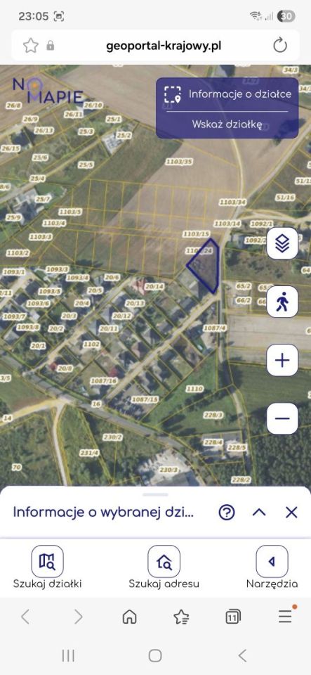 Działka budowlana Dębno Polskie. Zdjęcie 5