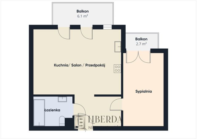 Mieszkanie 2-pokojowe Lublin, ul. Zielone Wzgórze. Zdjęcie 16