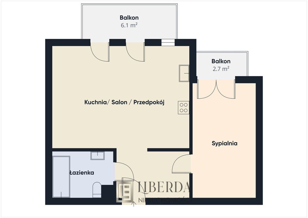 Mieszkanie 2-pokojowe Lublin, ul. Zielone Wzgórze. Zdjęcie 16