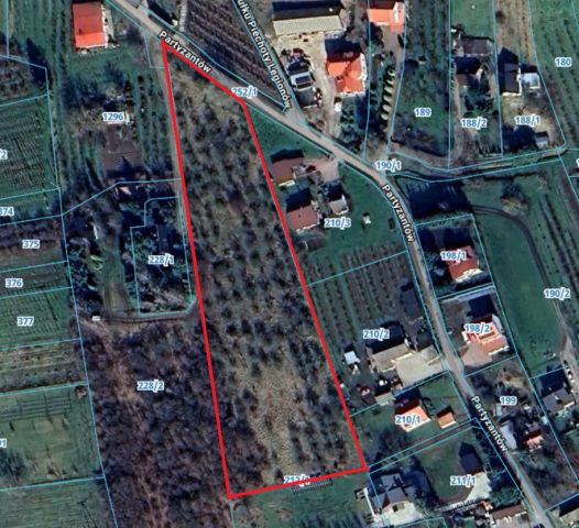 Działka rolna Sandomierz Krakówka, ul. Partyzantów. Zdjęcie 1