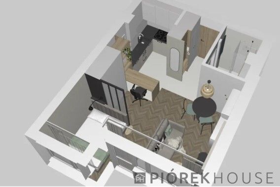 Mieszkanie 1-pokojowe Warszawa Mokotów, ul. Giordana Bruna. Zdjęcie 13