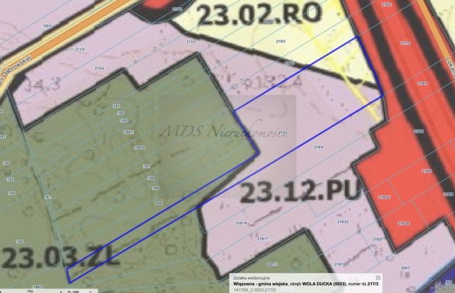 Działka inwestycyjna Wola Ducka, ul. Marii Dąbrowskiej. Zdjęcie 4