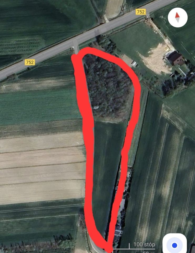 Działka rolna Szerzawy. Zdjęcie 3