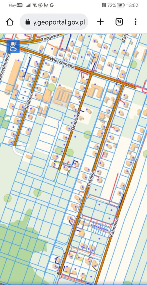 Działka budowlana Aleksandrów Łódzki Wierzbno, ul. Wierzbińska. Zdjęcie 2