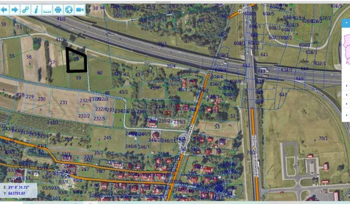 Działka rolno-budowlana Tarnów Krzyż
