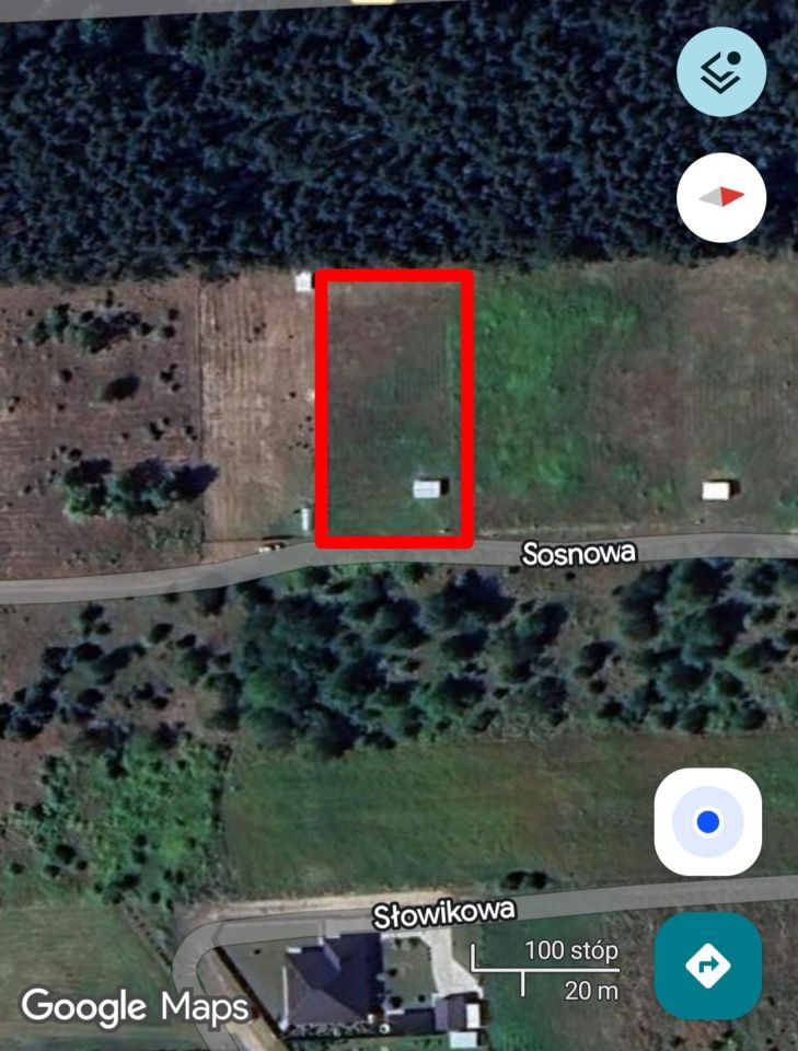 Działka budowlana Nowy Duninów, ul. Sosnowa. Zdjęcie 1