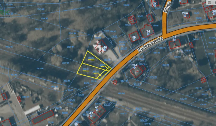 Działka Ruda Śląska, ul. Radoszowska