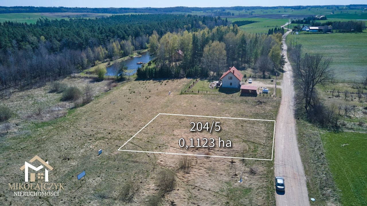 Działka budowlana Krawczyki. Zdjęcie 2