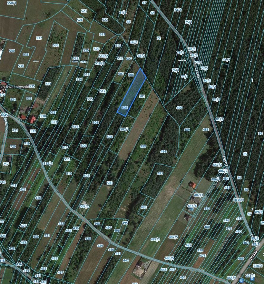 Działka rolna Kwaśniów Górny Glinianki. Zdjęcie 2