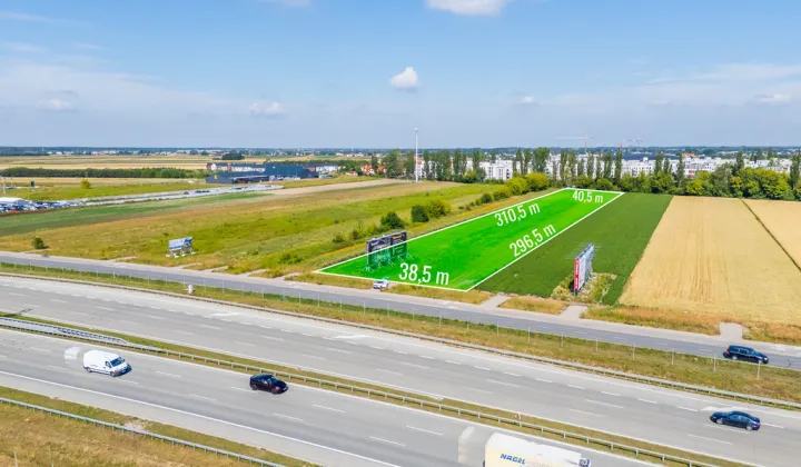 Działka inwestycyjna Zgorzała, ul. Wróbelka